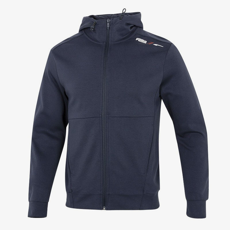 Puma/彪马正品简约跑步休闲运动男子针织连帽外套849586-43