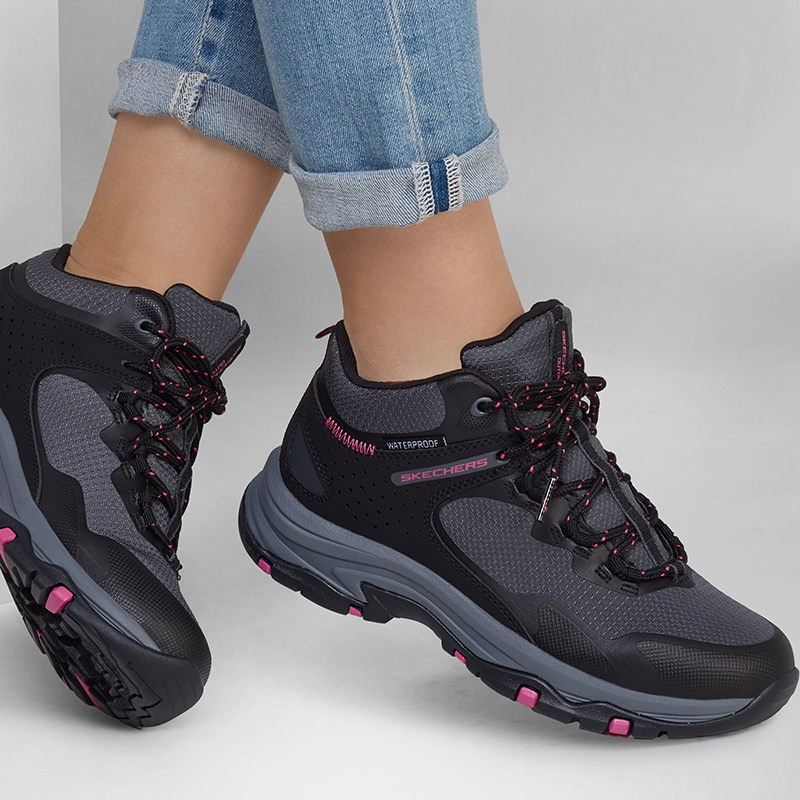 Skechers/斯凯奇正品耐磨新款女士登山越野徒步舒适经典运动鞋