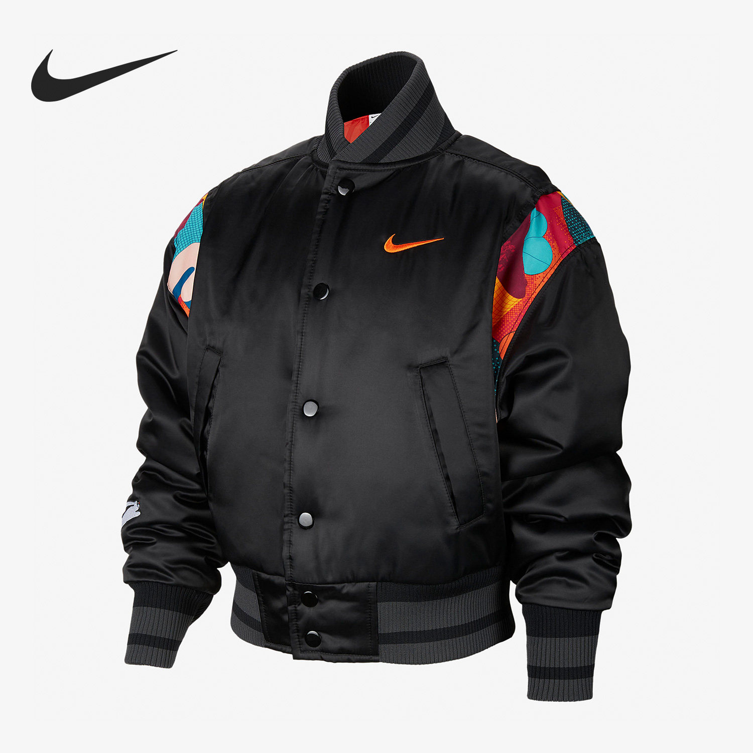 Nike/耐克官方正品春季新款大童运动休闲时尚夹克外套FD4073-010