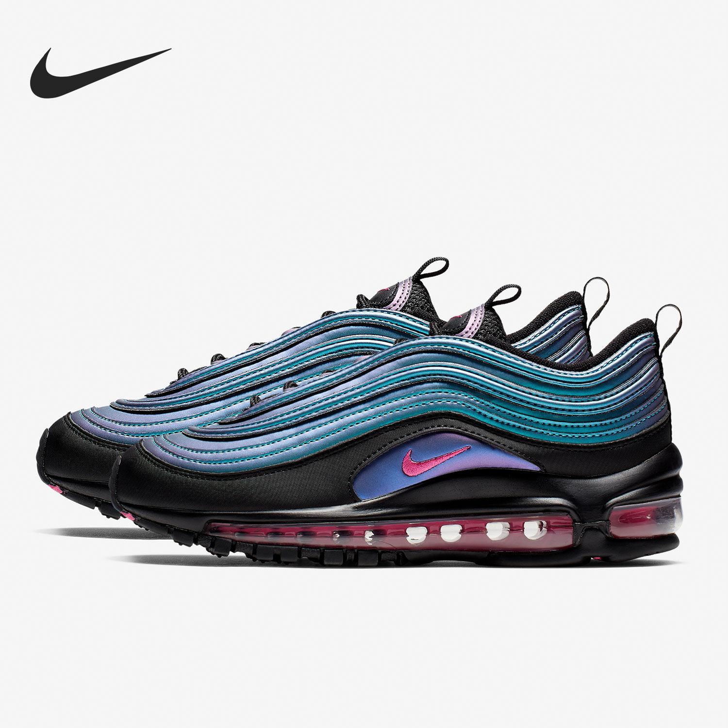 Nike/耐克正品年夏季新款大童低帮气垫运动跑步鞋 BQ7230-001