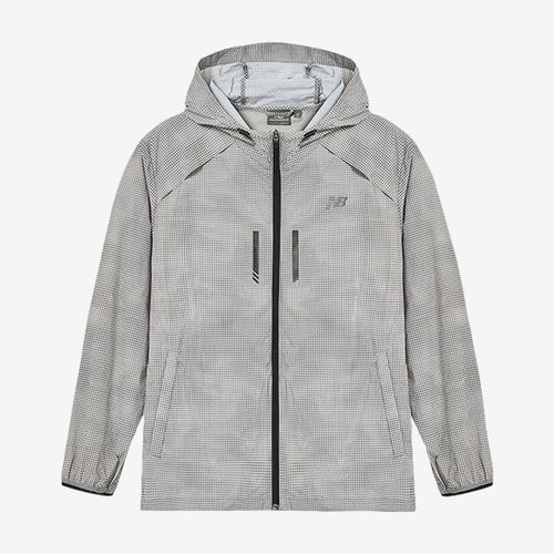 New Balance新百伦正品男跑步连帽防紫外线透气帽子NC5AD24471-GR
