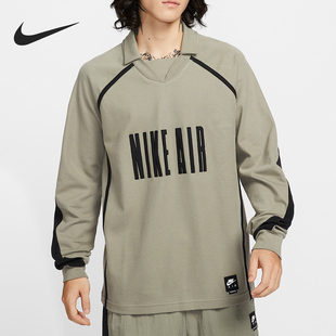 Nike/耐克正品2025秋季款男士宽松足球长袖上衣HV1321-320