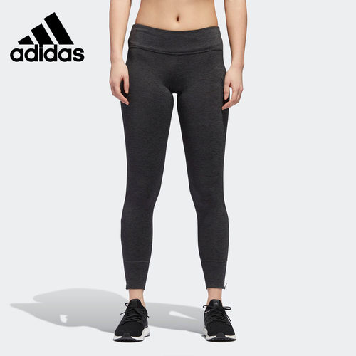 adidas正品女子休闲运动紧身裤