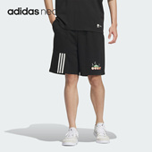 IP9371 皮克斯三眼仔联名男女运动短裤 Adidas 阿迪达斯正品