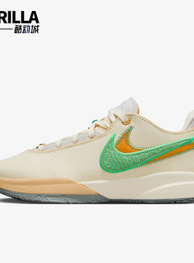 Nike/耐克正品LeBron 20 FAMU APB男士刺绣篮球鞋FN8263-100
