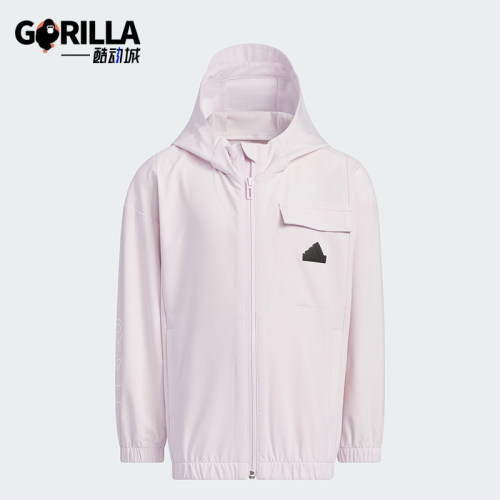 Adidas/阿迪达斯小童梭织夹克