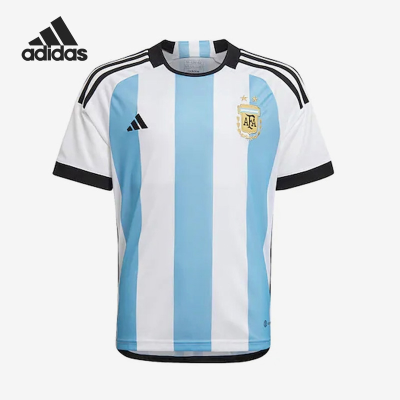 阿迪达斯阿根廷大童足球球衣