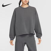 Nike 036 FIT女士套头运动休闲宽松圆领卫衣HQ8194 耐克正品 Dri