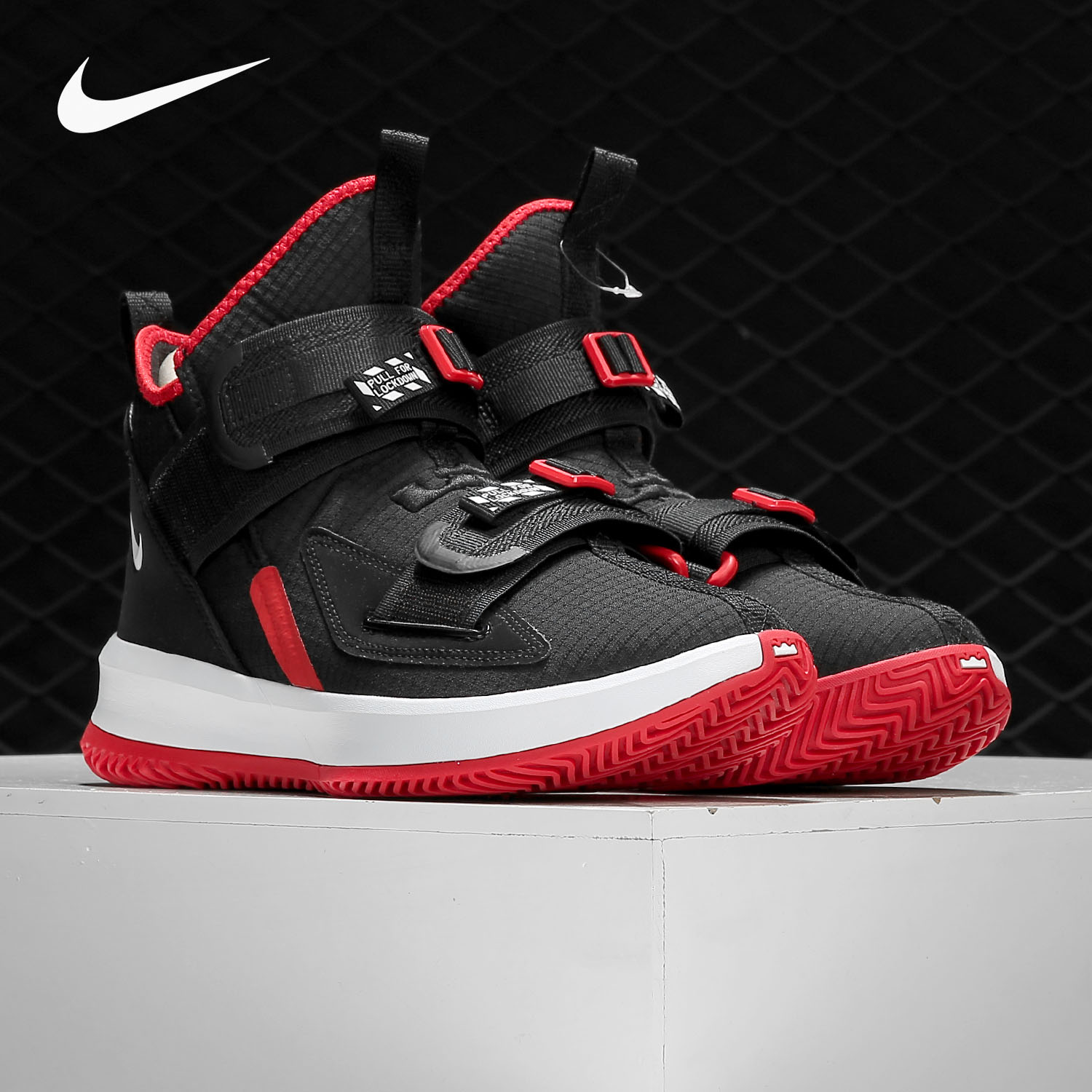 Nike/耐克官方正品LEBRON SOLDIER 13男子运动篮球鞋 AR4228-100