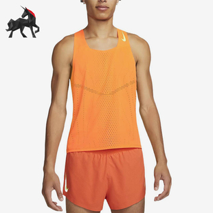 男士 Nike 耐克正品 夏季 803 休闲跑步训练运动透气背心T恤DM4624