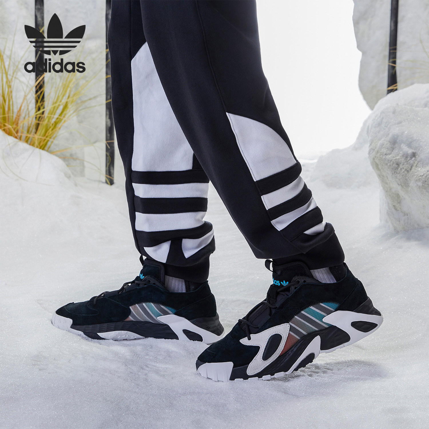 Adidas/阿迪达斯正品三叶草STREETBALL 男女经典运动鞋 EG9009,运动鞋new,运动休闲鞋,淘宝优惠券,粉丝福利购,淘宝优惠卷