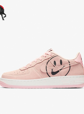 Nike/耐克正品Air Force 1 AF1女子GS大童休闲板鞋AV0742-600