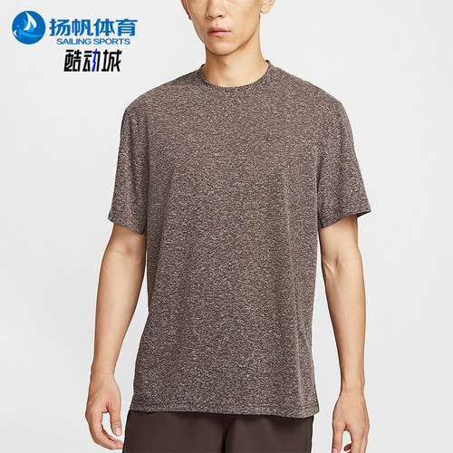 Nike/耐克正品夏季男士圆领休闲运动复古经典短袖T恤HV0436-237