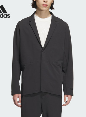 Adidas/阿迪达斯正品新款男士运动户外休闲西装外套JL9345