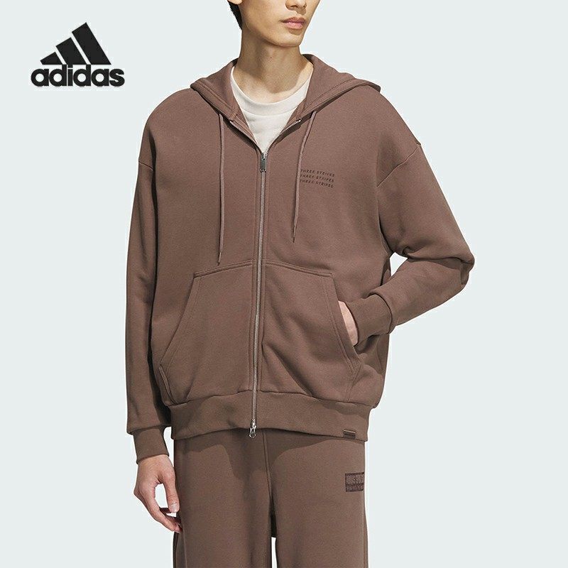 Adidas/阿迪达斯正品新款男子印花针织连帽休闲外套IS7427,运动服/休闲服装,运动茄克/外套,淘宝优惠券,粉丝福利购,淘宝优惠卷