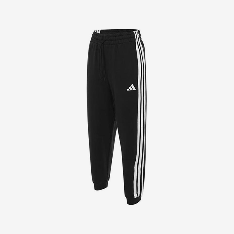 Adidas/阿迪达斯正品春季新款女士经典针织束脚宽松长裤JZ2164