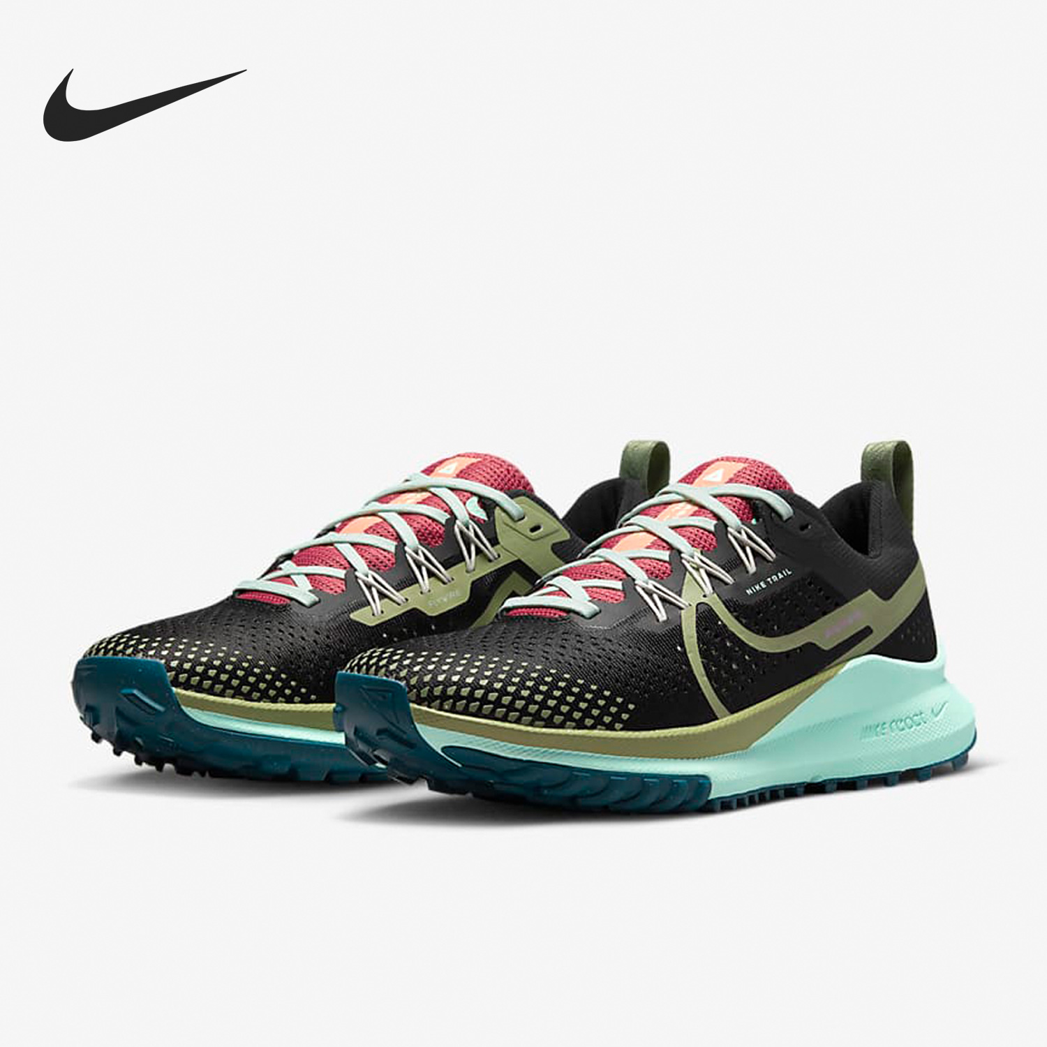 Nike/耐克正品React Pegasus Trail 4女子跑步鞋DJ6159-004