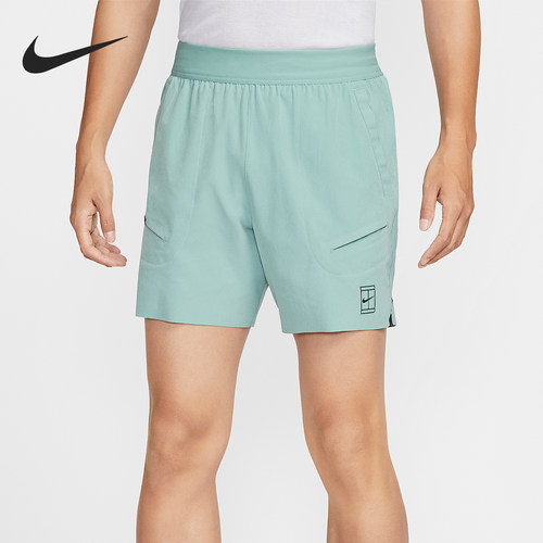 Nike/耐克正品Dri-FIT男士轻盈透气经典网球休闲短裤FZ6914-017