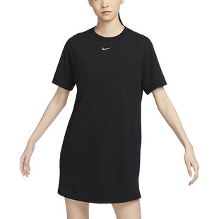 Nike/耐克官方正品当季新款女子运动短袖连衣裙DV7883-010