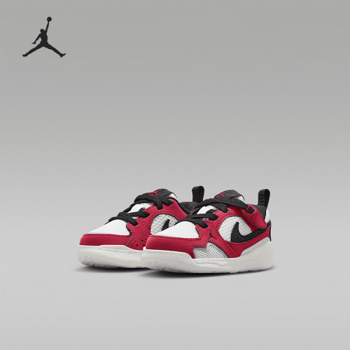 Nike/耐克正品JORDAN婴童透气低帮魔术贴网眼运动鞋HQ0508-106