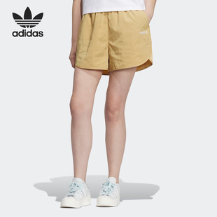 2023三叶草夏新款 女子运动短裤 阿迪达斯官方正品 Adidas IK8603