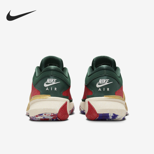Nike/耐克正品Zoom Freak 5男士系带复古篮球鞋DZ2944-600
