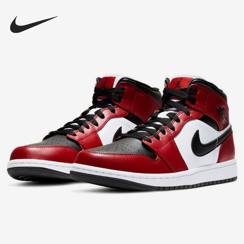 Nike/耐克官方正品Air Jordan 1男子实战训练篮球鞋 554724-069