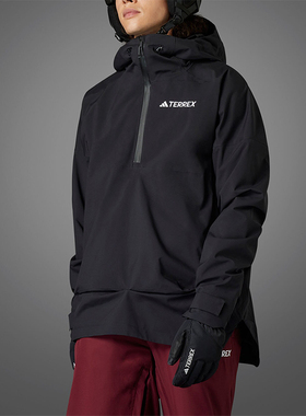 Adidas/阿迪达斯正品TERREX户外男士运动连帽滑雪服IB4217