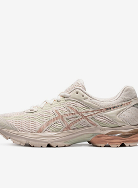 Asics/亚瑟士正品GEL-FLUX 4女子复古透气低帮跑步鞋1012A523-106