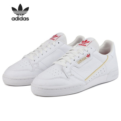 三叶草低帮运动鞋Adidas阿迪达斯