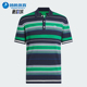 翻领高尔夫针织条纹POLO衫 三叶草男士 JW9861 阿迪达斯正品 Adidas