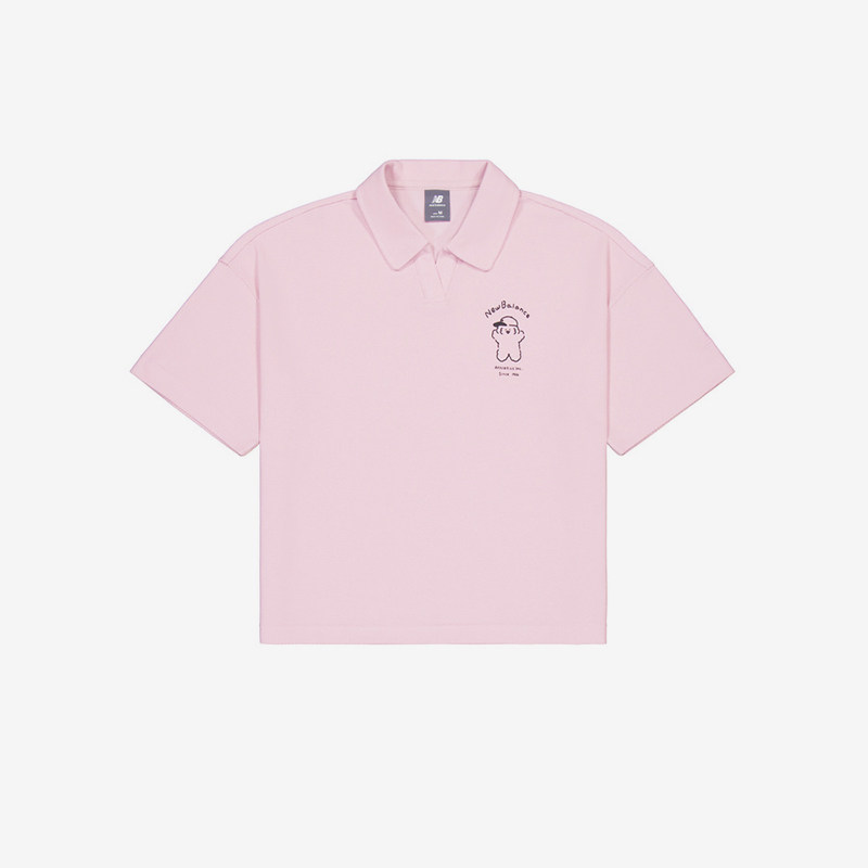 New Balance/NB正品2025新款女子时尚潮流短袖POLO衫NFE27052-IV