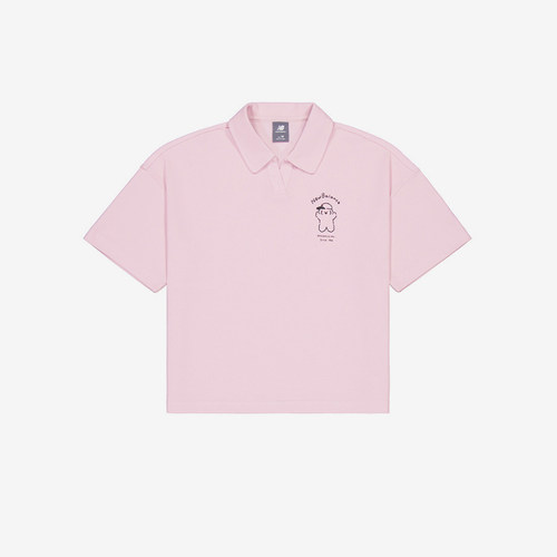 New Balance/NB正品2025新款女子时尚潮流短袖POLO衫NFE27052-IV