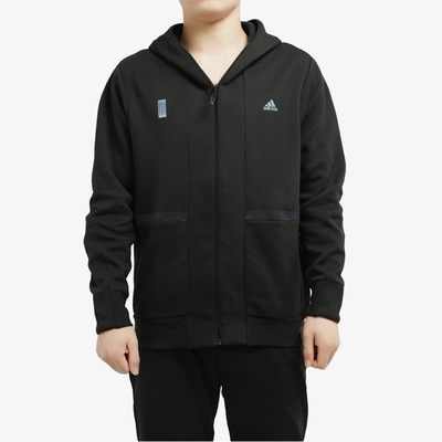 adidas春季防风fu6254休闲外套