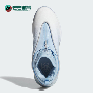 阿迪达斯正品 中帮耐磨篮球鞋 D.O.N. 7男士 JQ9433 ISSUE Adidas