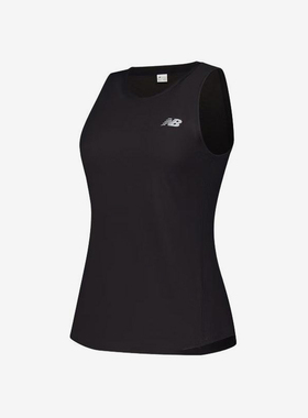New Balance/NB正品夏季新款女子跑步运动训练背心T恤WT41280-BK