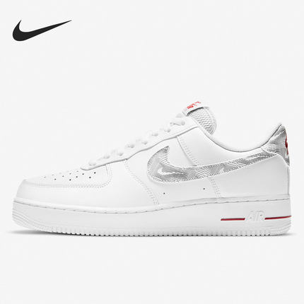 Nike/耐克正品男士合成革运动包裹性防滑低帮板鞋DH3941-100