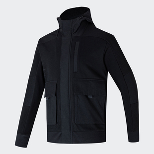 Adidas/阿迪达斯正品冬季新款男子工装训练连帽运动外套 GR6948