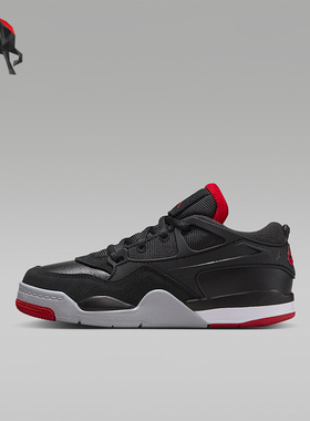 Nike/耐克正品JORDAN小童系带缓震运动轻便耐磨篮球鞋FQ7936-061
