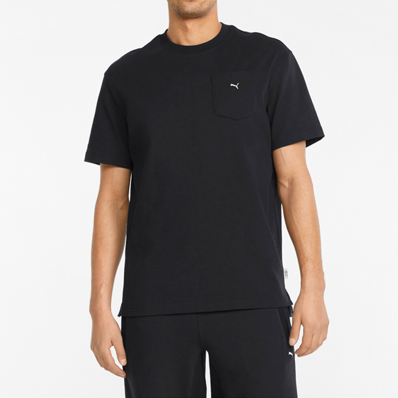 Puma/彪马正品夏季男女运动透气圆领户外休闲短袖533463-01