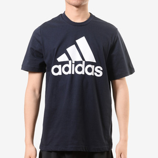 Adidas 男子休闲运动圆领透气夏季 短袖 T恤DT9932 阿迪达斯正品