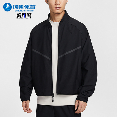 Nike/耐克正品2026春季款男士日常立领针织刺绣外套IM1336-010