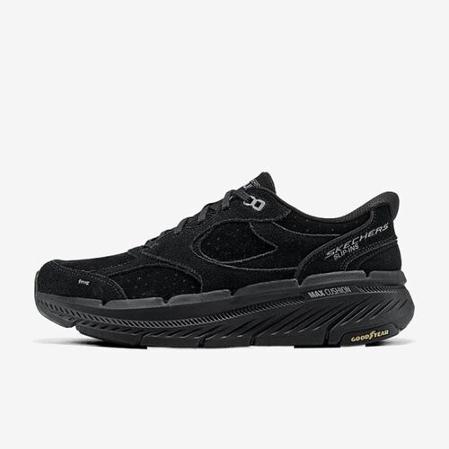 Skechers斯凯奇正品MAX CUSHIONING男款缓震跑步鞋220544-BBK