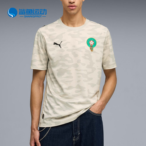 Puma/彪马正品男士时尚休闲透气运动足球短袖T恤787107-86