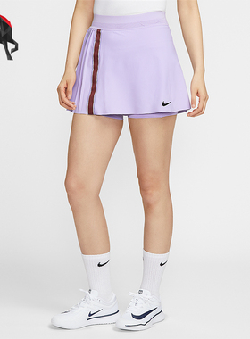 Nike/耐克正品Dri-FIT女士网球比赛透气经典运动半身裙FZ6767-515