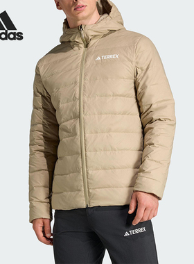 Adidas/阿迪达斯正品TEREXTEREX连帽鸭绒羽绒服KB2175