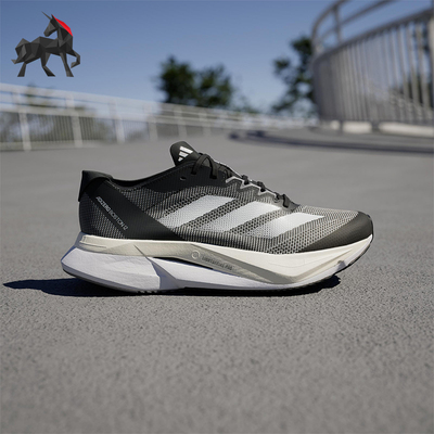 Adidas/阿迪达斯正品ADIZERO BOSTON 12女士耐磨跑步鞋HQ2171