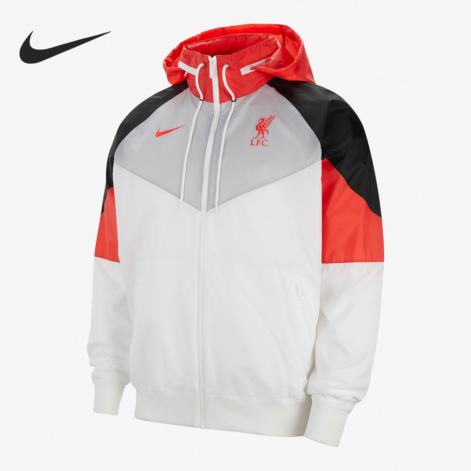Nike/耐克正品外套男子运动服 新款足球服连帽风衣夹克CZ3417