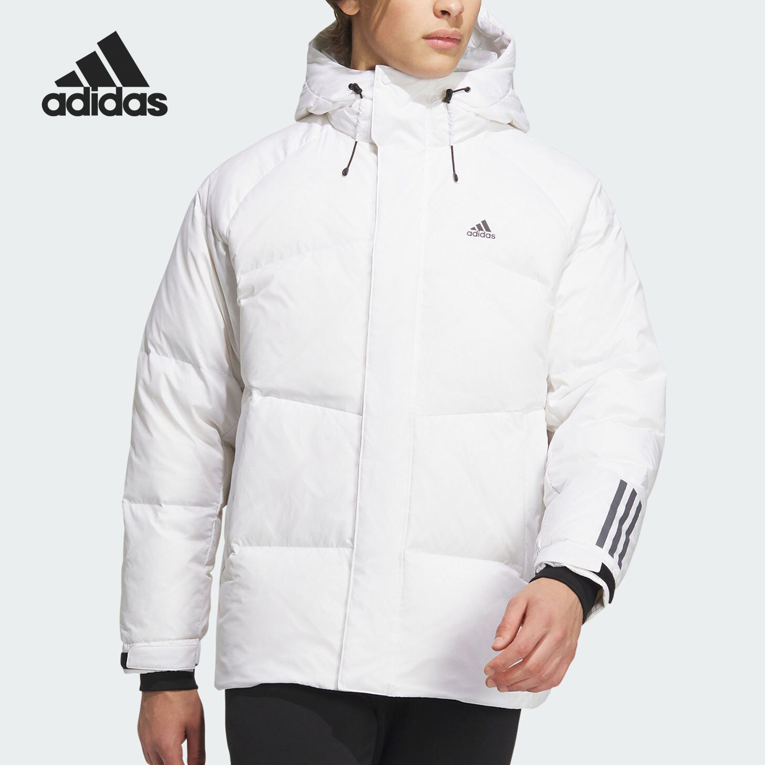 Adidas/阿迪达斯正品新款男子时尚保暖防风运动羽绒服IL8925