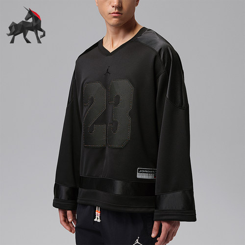 Nike/耐克正品Jordan Brooklyn 男士休闲经典球衣T恤IF1950-010